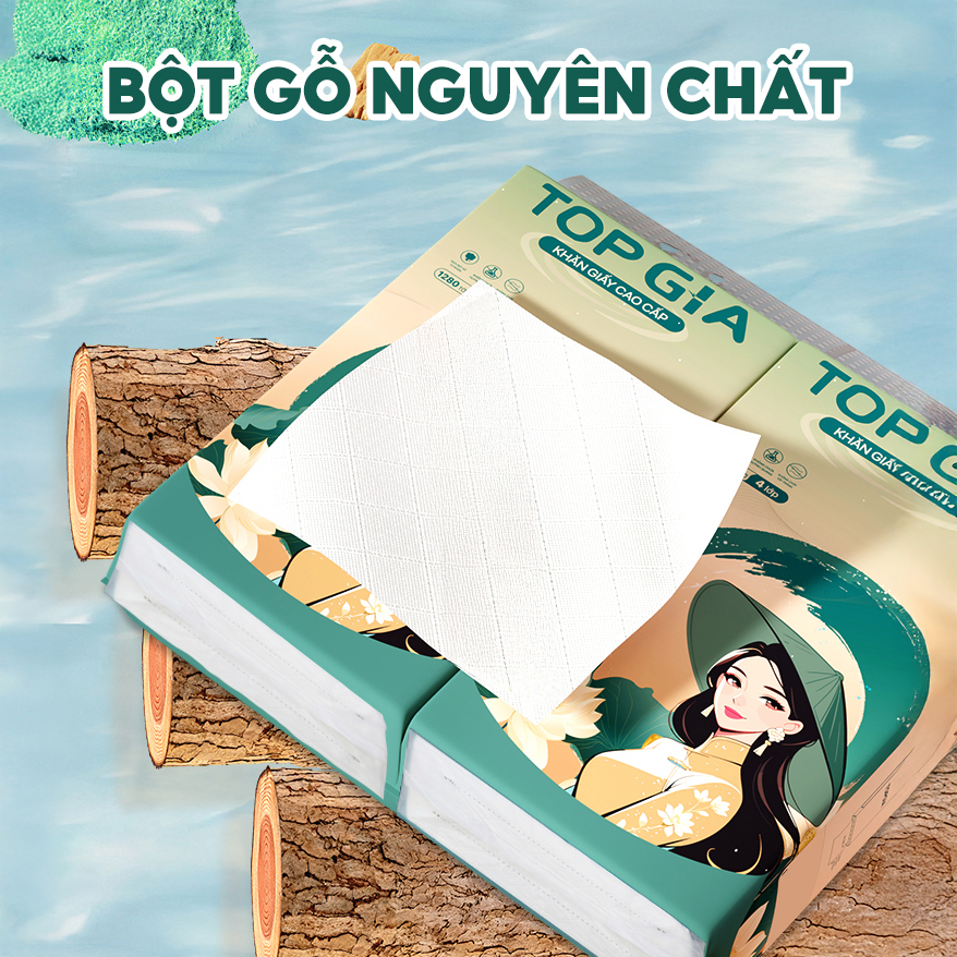 Giấy rút đáy treo tường Sắc Việt