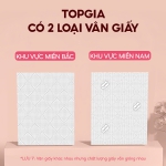 Giấy vệ sinh rút đáy treo tường Đa Sắc