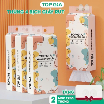 Giấy vệ sinh rút đáy treo tường Đa Sắc (1)