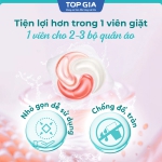 Viên giặt hương hoa hồng