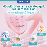 Viên giặt hương hoa hồng